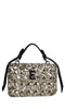 ERMANNO FIRENZE Borsa in ecopelle e paillettes