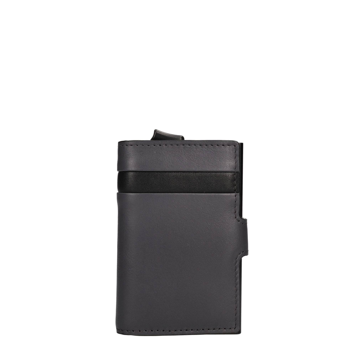 Portafoglio e porta carte di credito in pelle 