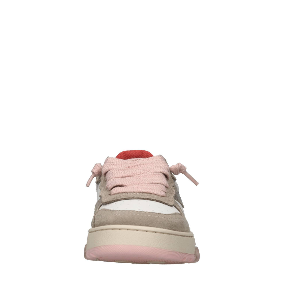 Sneakers in pelle e camoscio 
