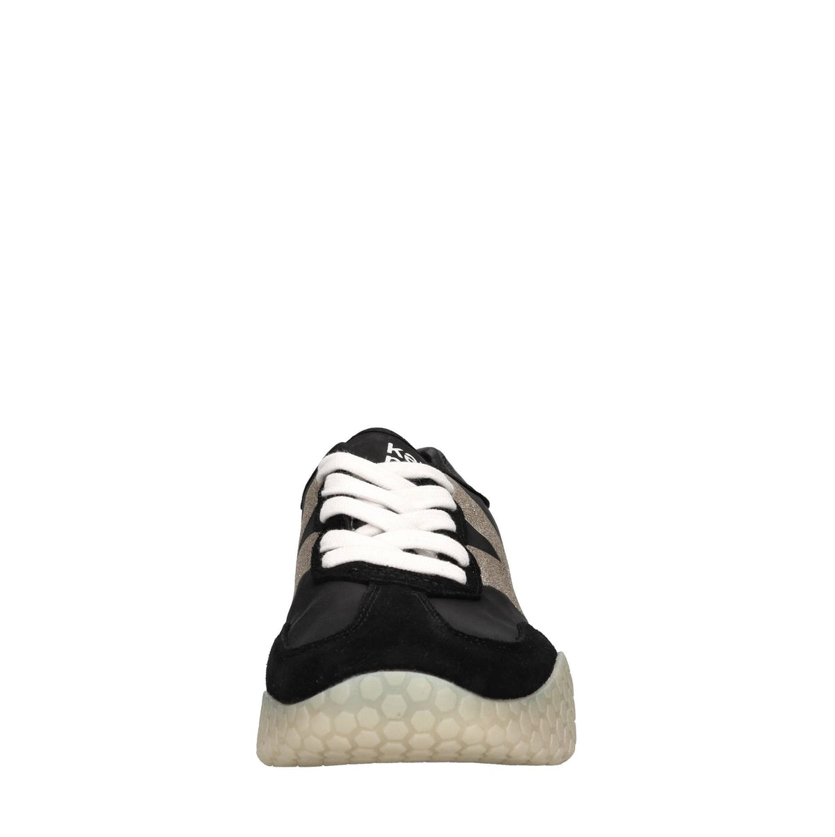 Sneakers in camoscio ecopelle e tessuto 