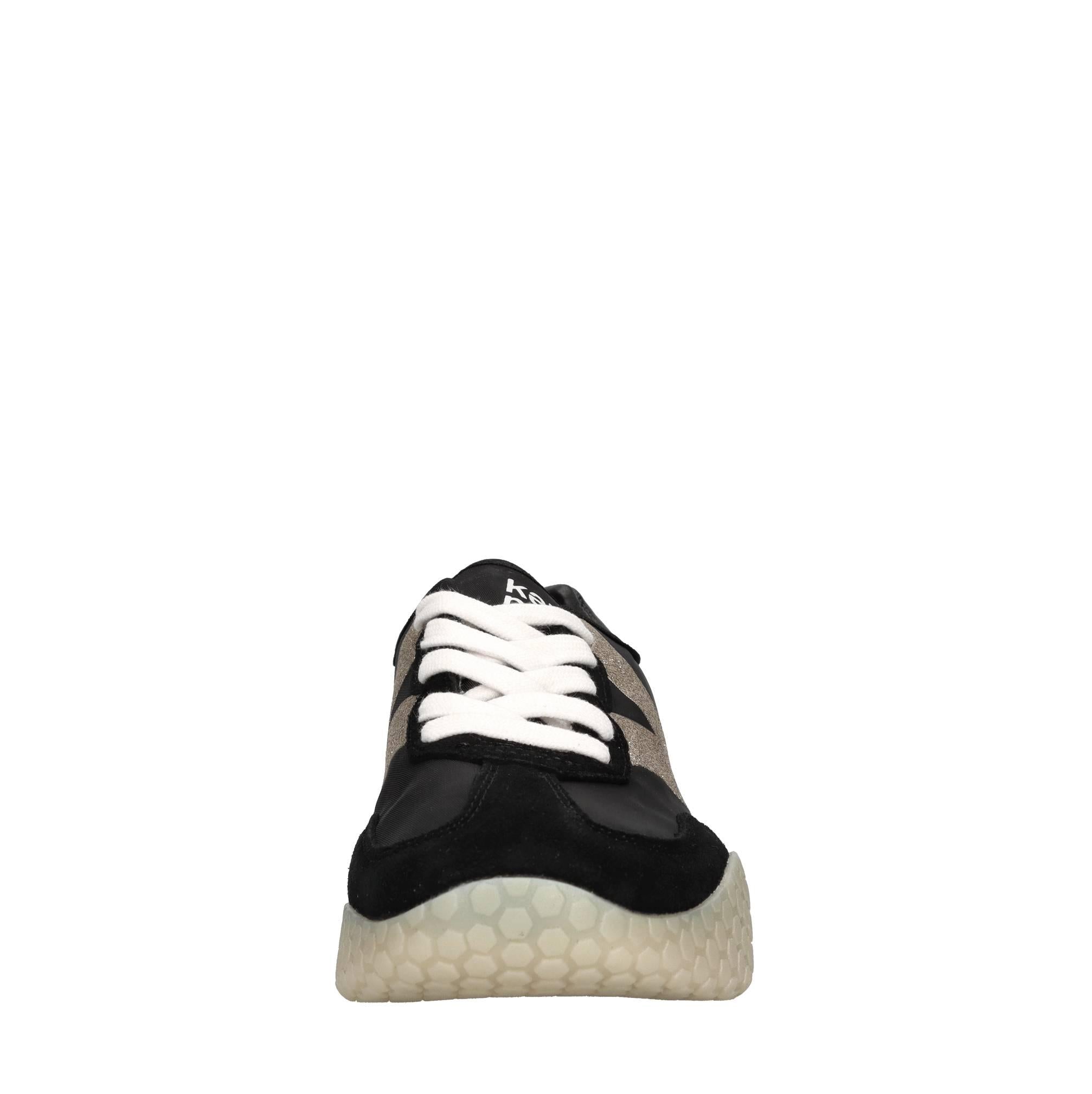 Sneakers in camoscio ecopelle e tessuto 