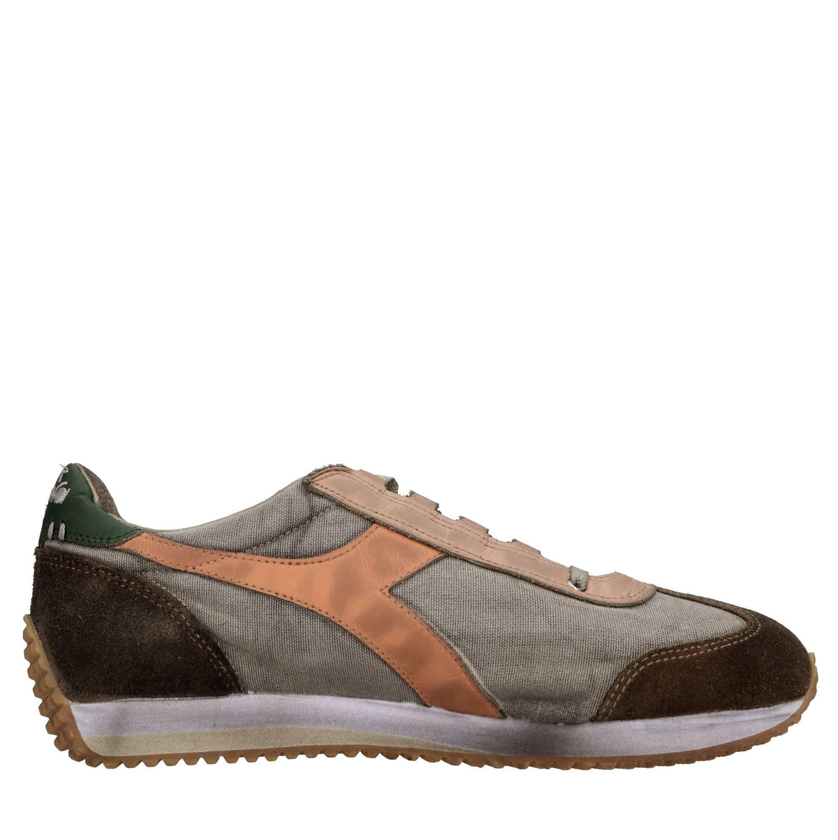 Sneakers modello HERITAGE Equipe H Dirty Stone Wash Evo in tessuto e pelle scamosciata 