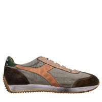 Sneakers modello HERITAGE Equipe H Dirty Stone Wash Evo in tessuto e pelle scamosciata 