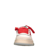 Sneakers in pelle e camoscio 