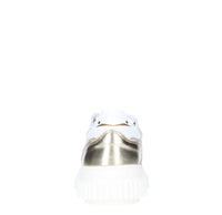 Sneakers in camoscio pelle e tessuto 