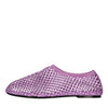 STRATEGY Dollie ballet flats in fabric and rhinestones