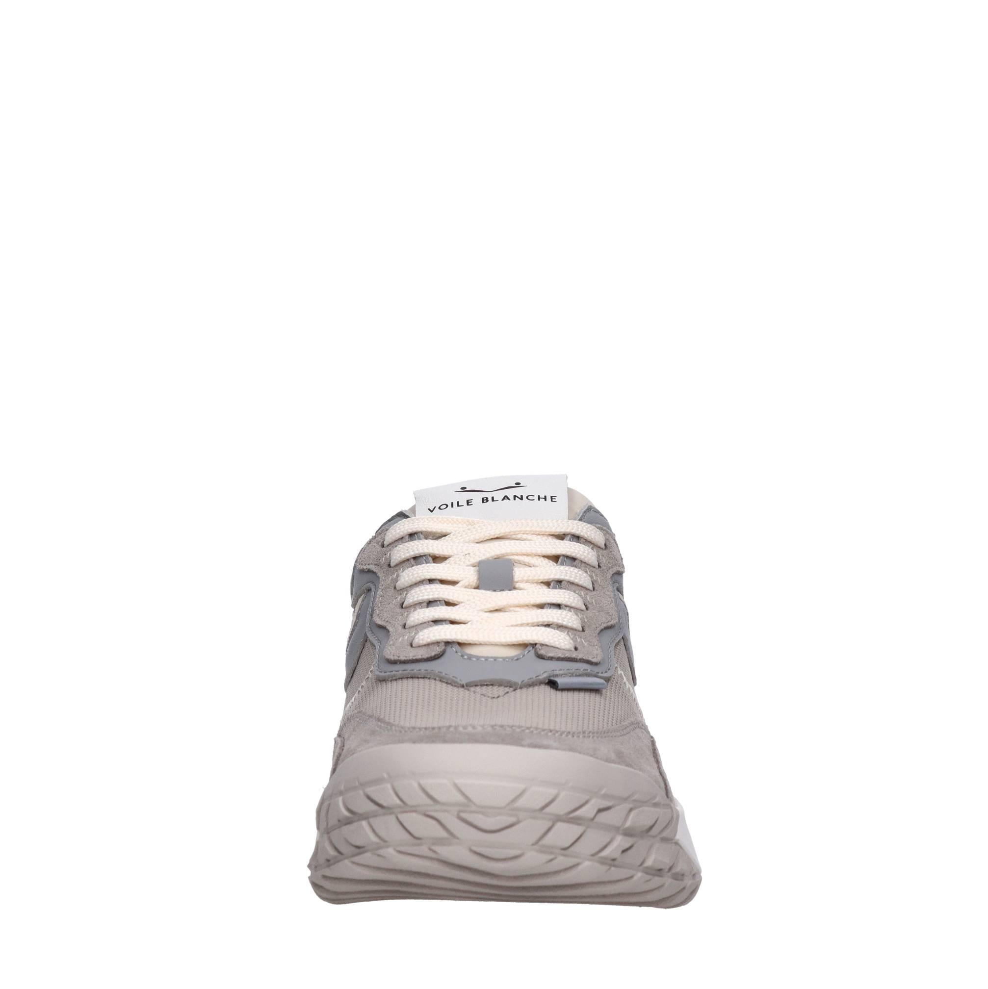 Sneakers in camoscio pelle e tessuto 