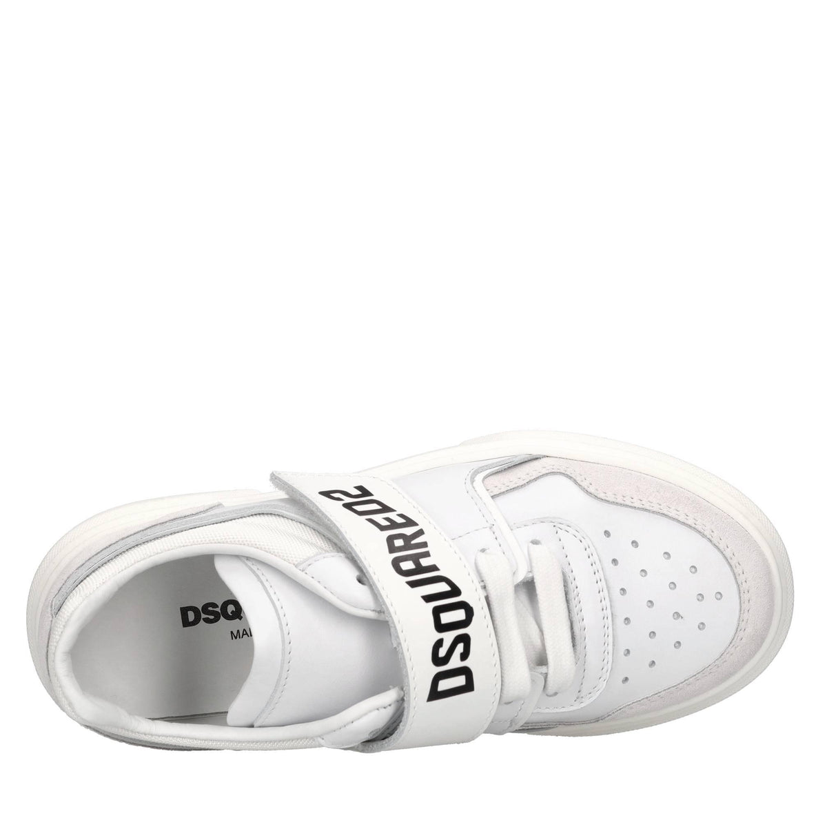 Sneakers in pelle e camoscio 