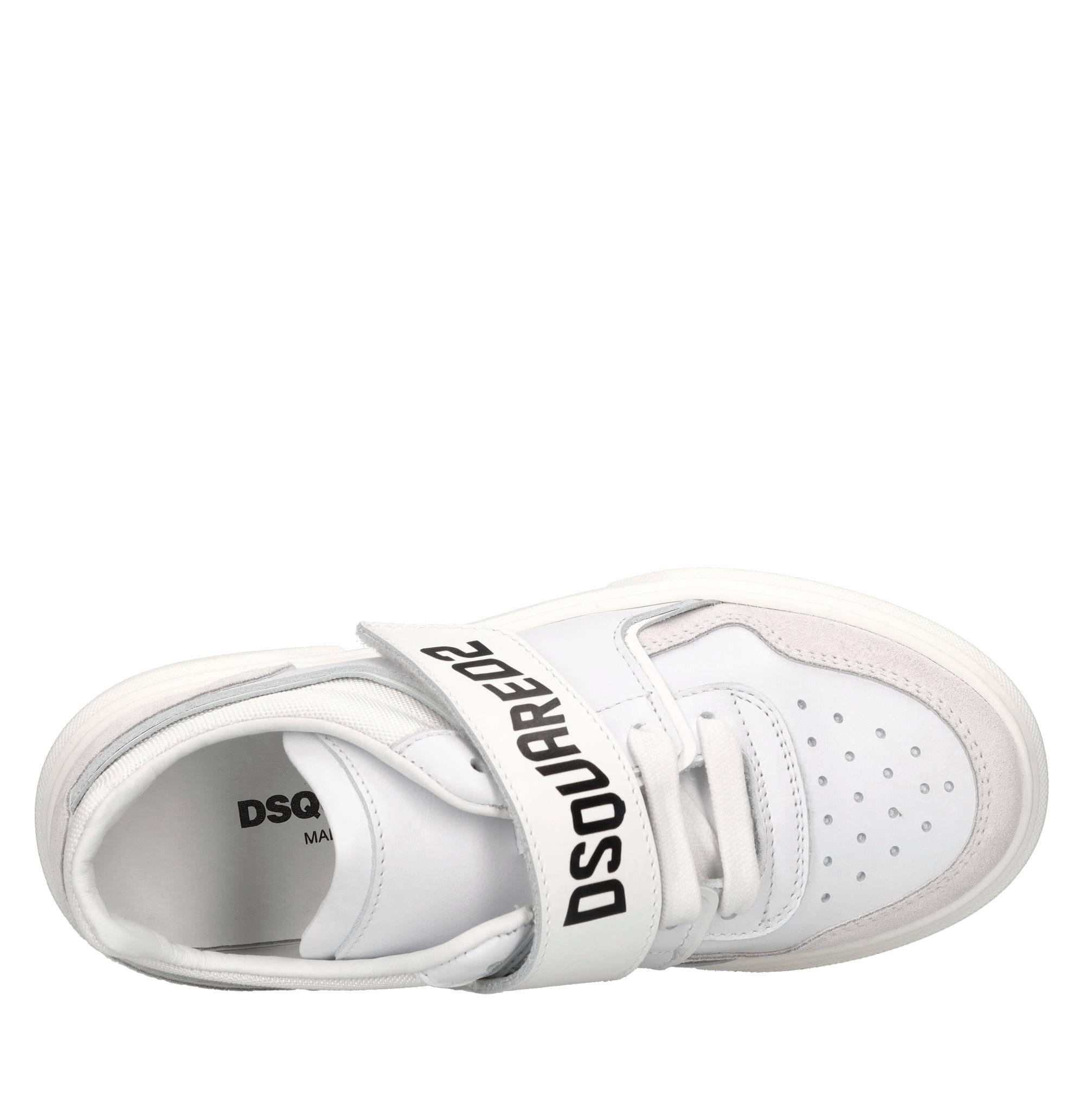 Sneakers in pelle e camoscio 