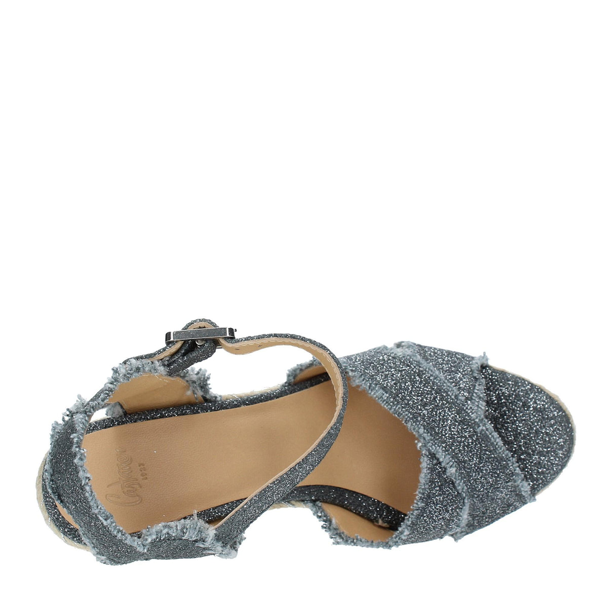 Zeppa in tessuto e corda modello BROMELIA 