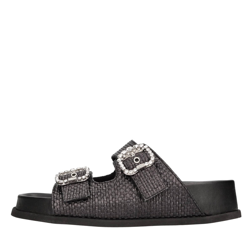 Mules in pelle 