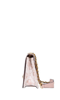 Borsa in tessuto ed ecopelle 