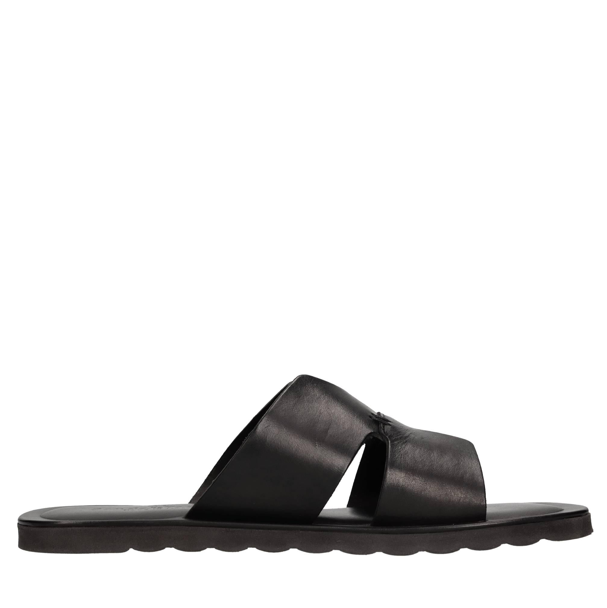 Mules in pelle 