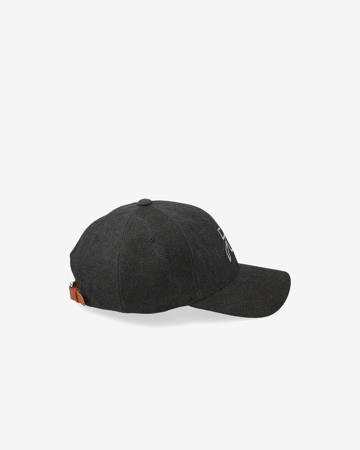 Cappello PREMIATA in cotone con cinturino in pelle e fibbia.<BR/> 