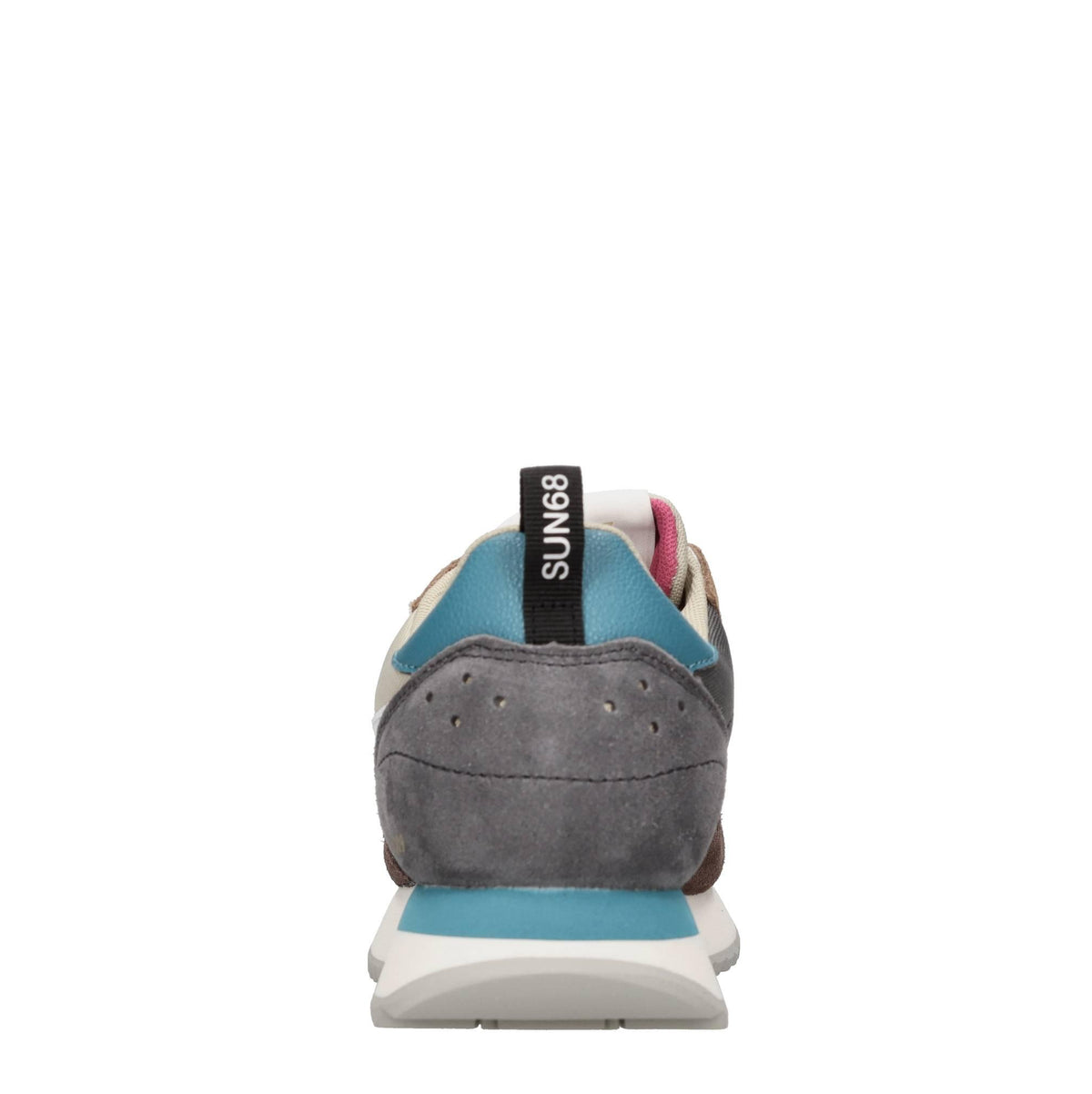 Sneakers modello Z44209 SUN68 in pelle scamosciata e tessuto traspirante 
