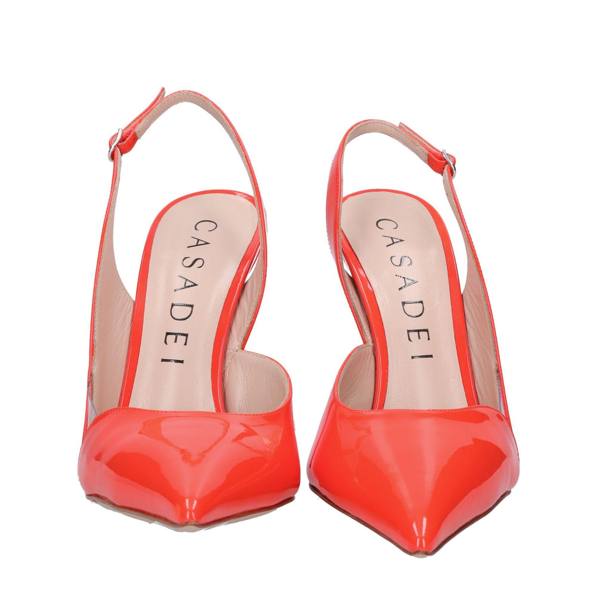 Décolleté Slingback in vernice 