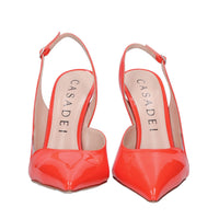 Décolleté Slingback in vernice 