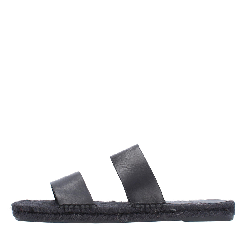 Mules in pelle 
