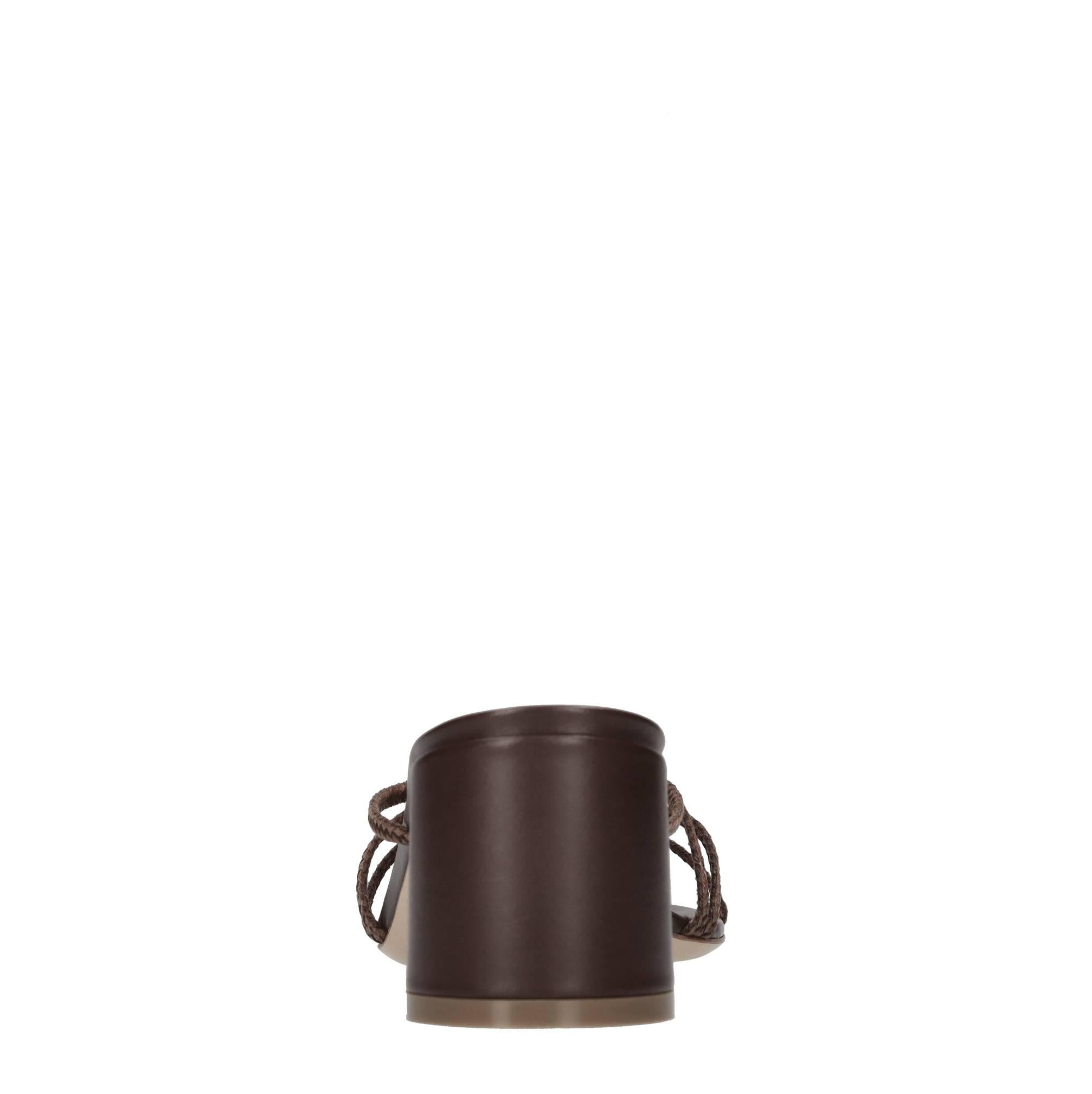 Mules Ipanema in pelle 