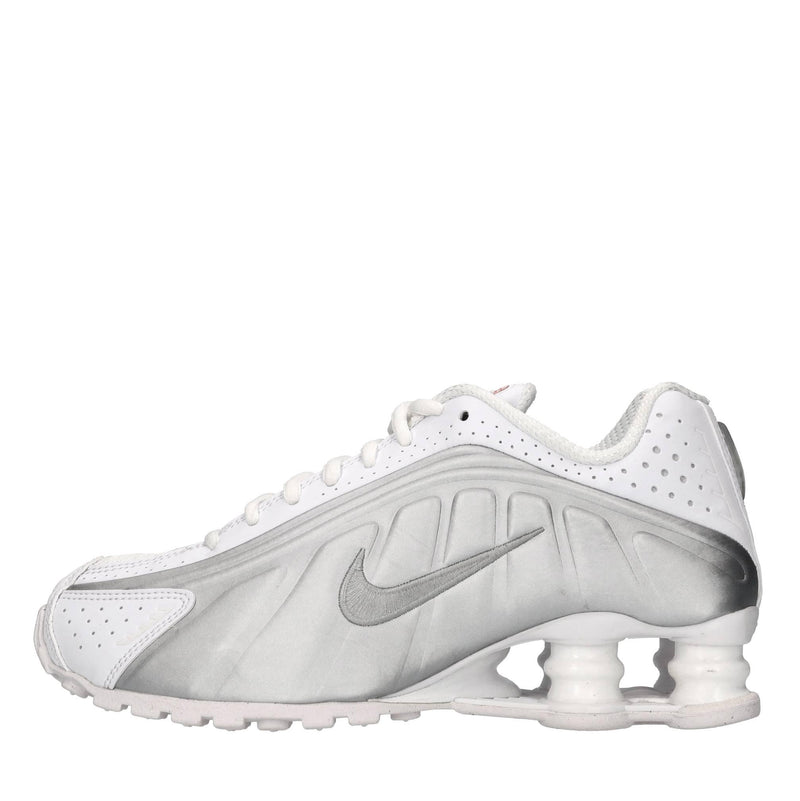 Sneakers in ecopelle e tessuto 