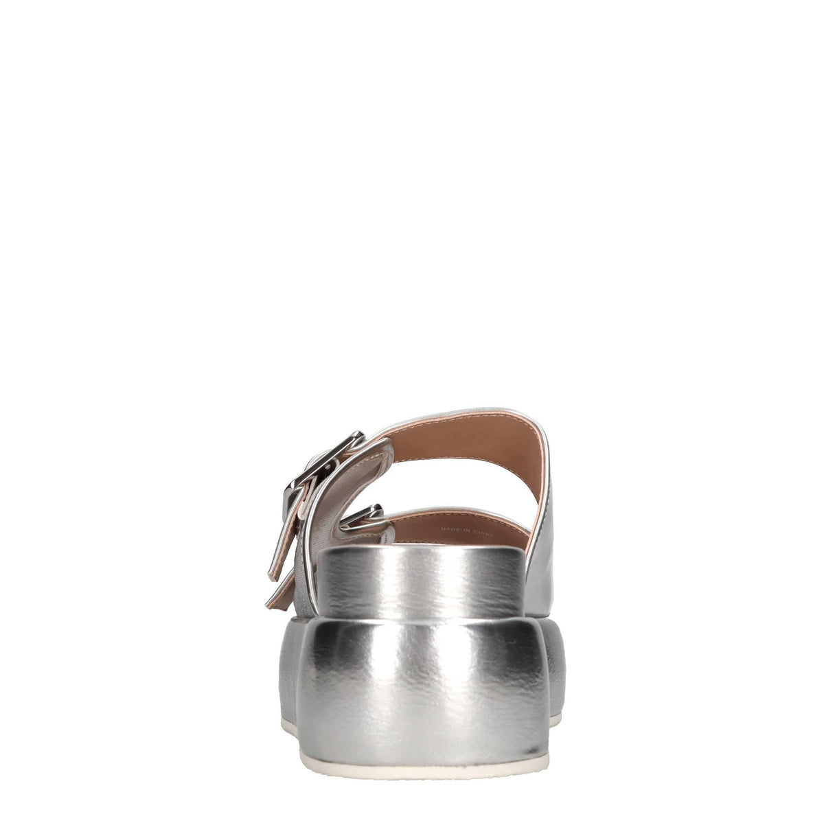 Mules modello SOMMER in ecopelle e tessuto 
