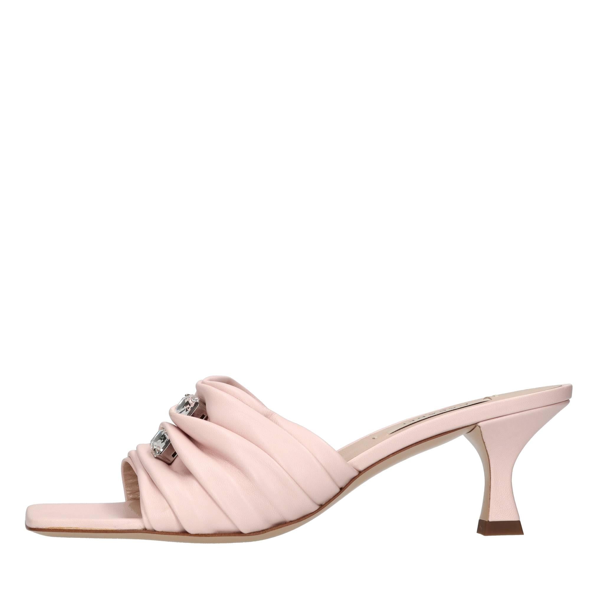 Mules in pelle 