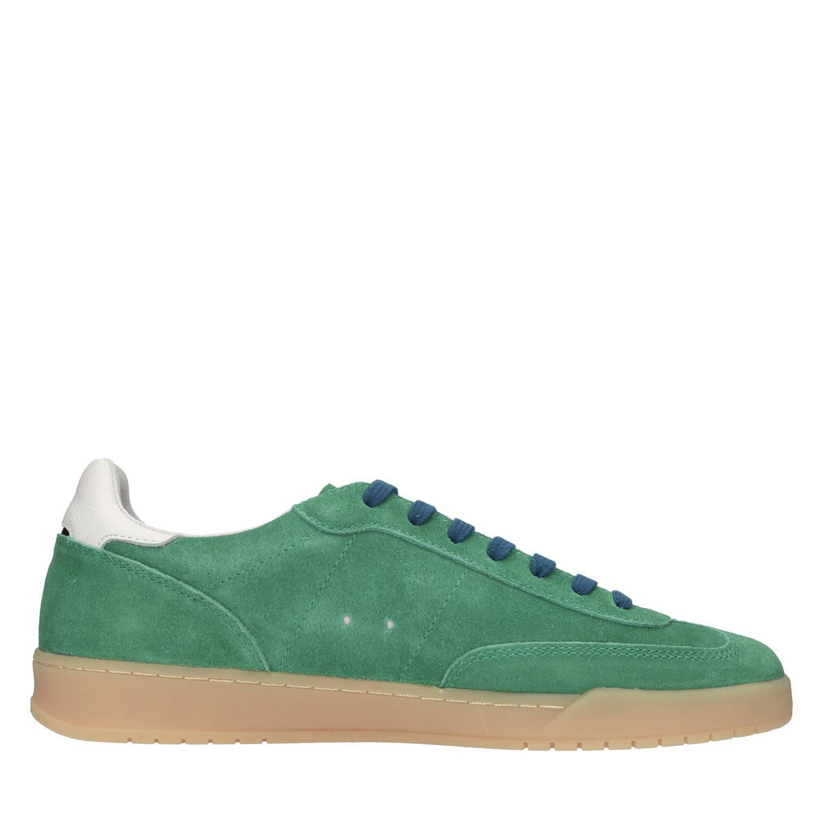 Sneakers in camoscio ed ecopelle 
