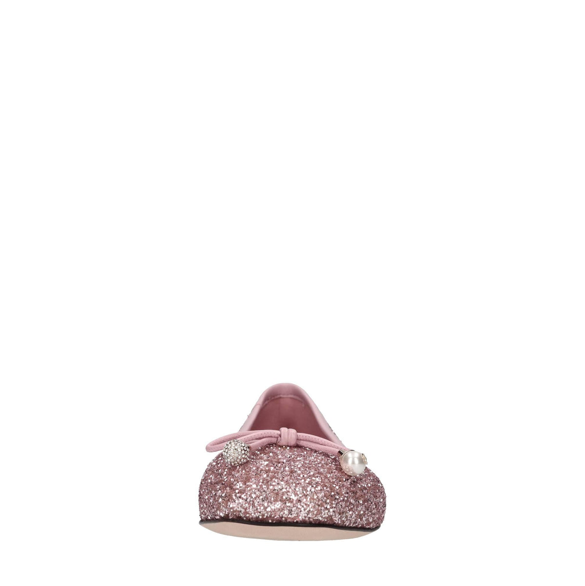 Ballerine in pelle e glitter 