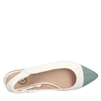 Ballerine slingback in pelle 
