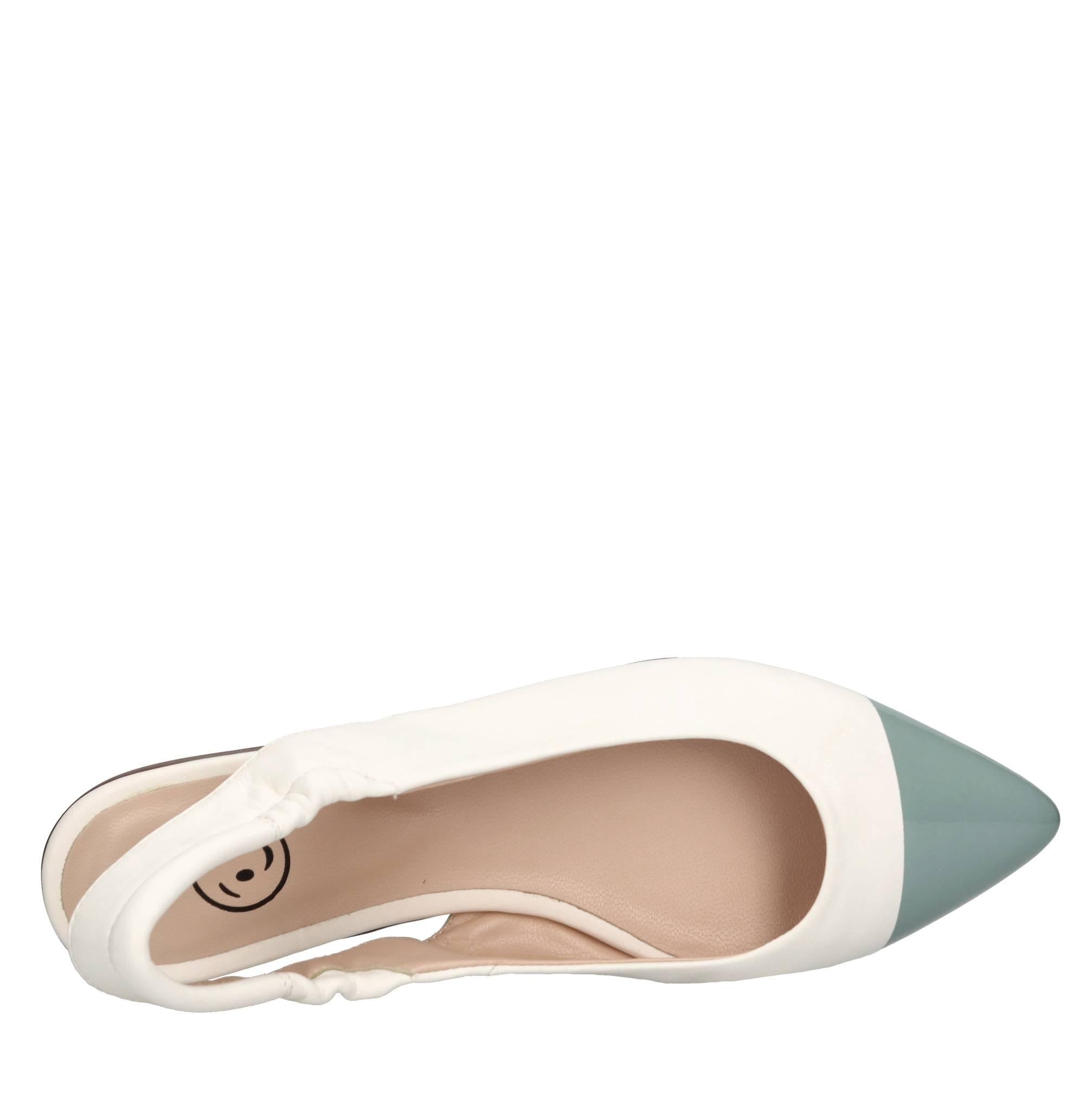 Ballerine slingback in pelle 