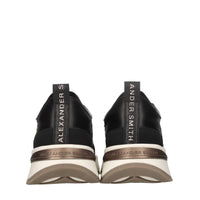 Sneakers in ecopelle e tessuto 