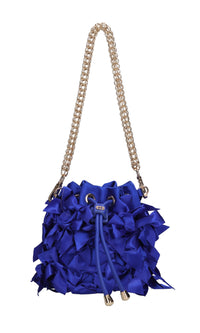 Borsa Night Edition Bows in raso 
