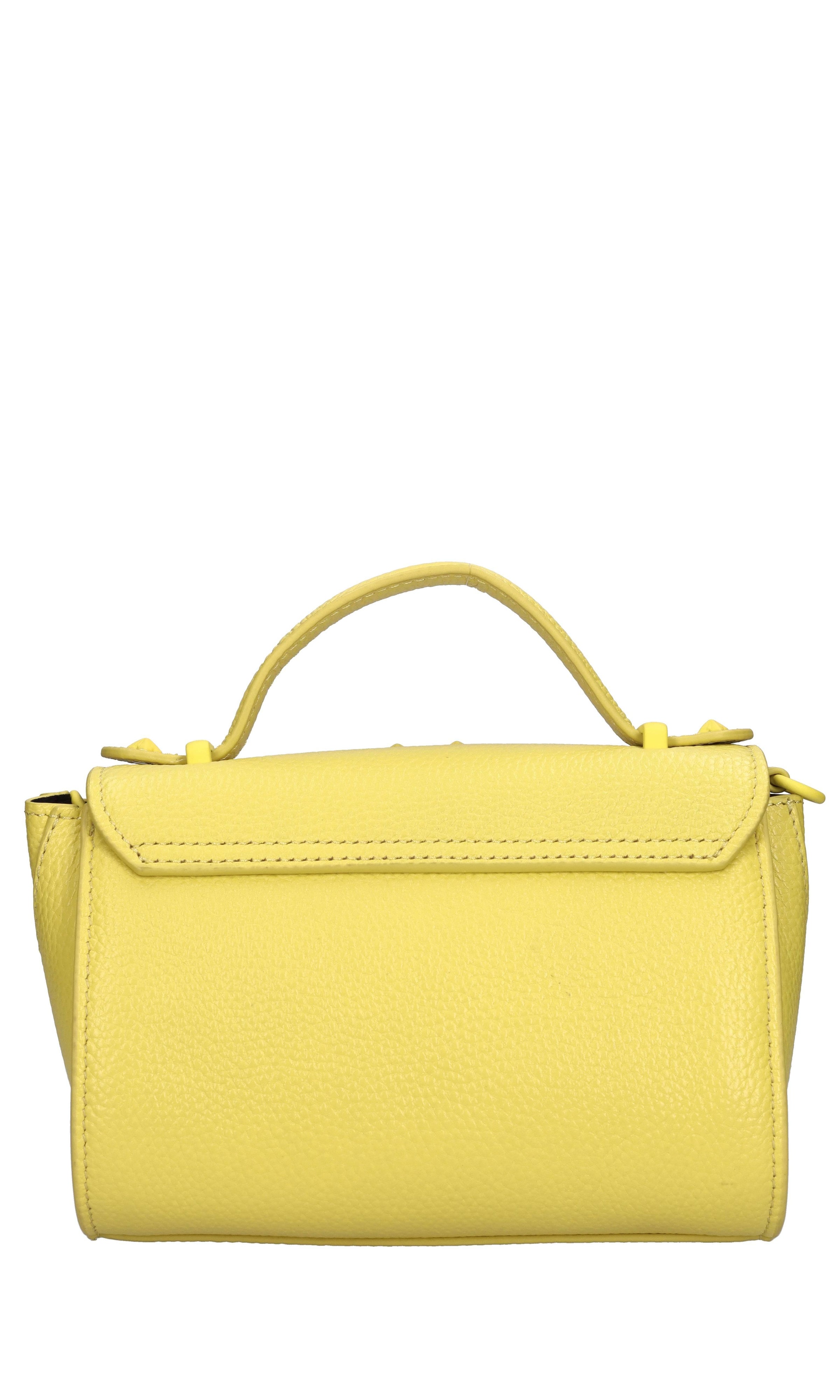Borsa mini Frivolous in pelle e borchie 