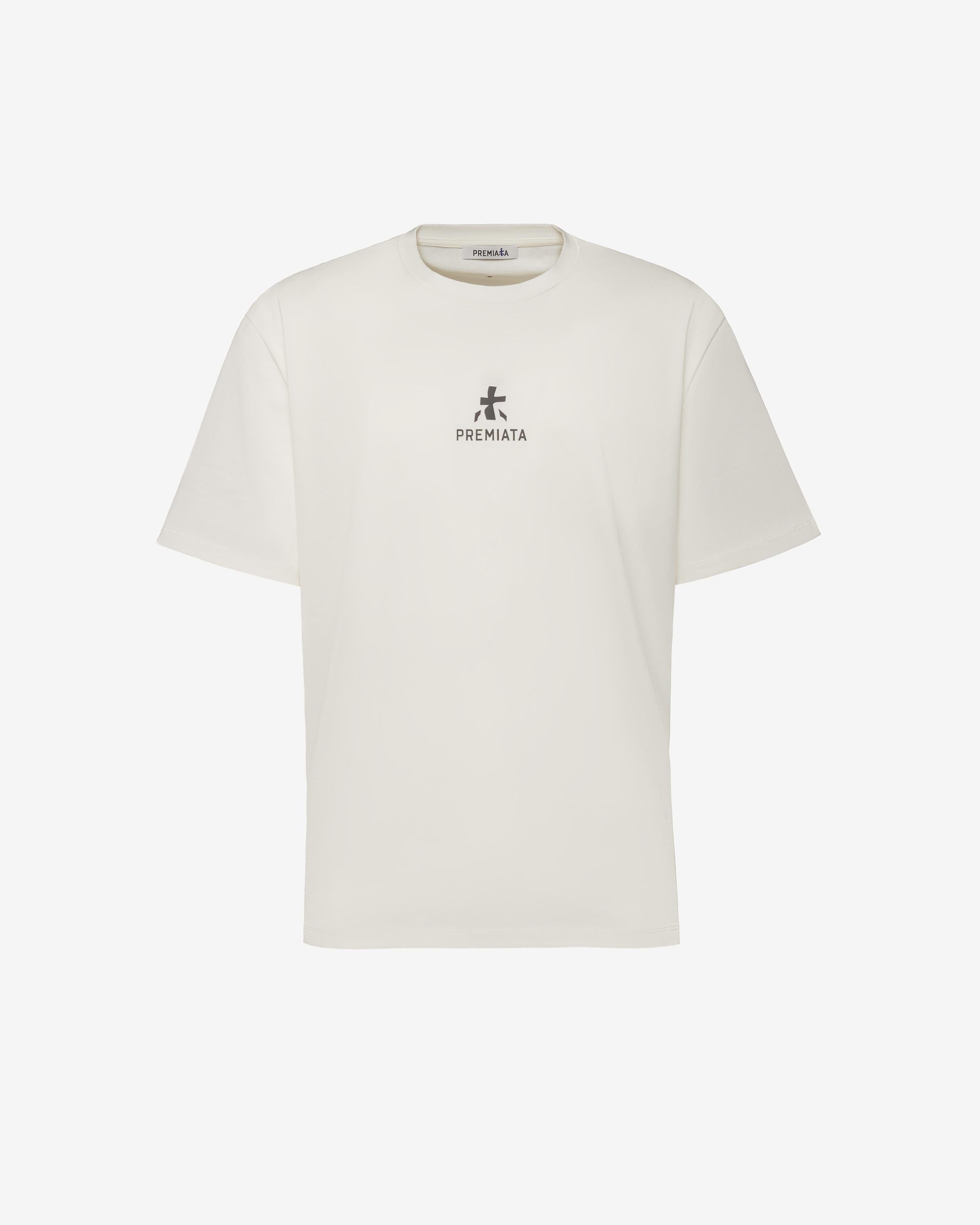 T-shirt in cotone con logo 