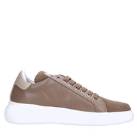 Sneakers in pelle e camoscio 