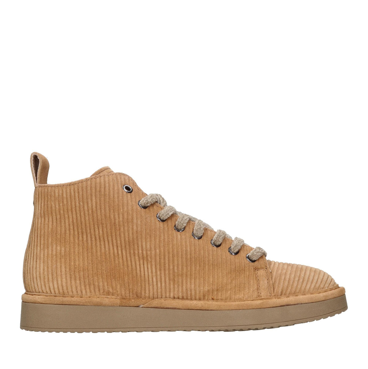 Sneakers alta modello P01 ANKLE BOOT in camoscio 