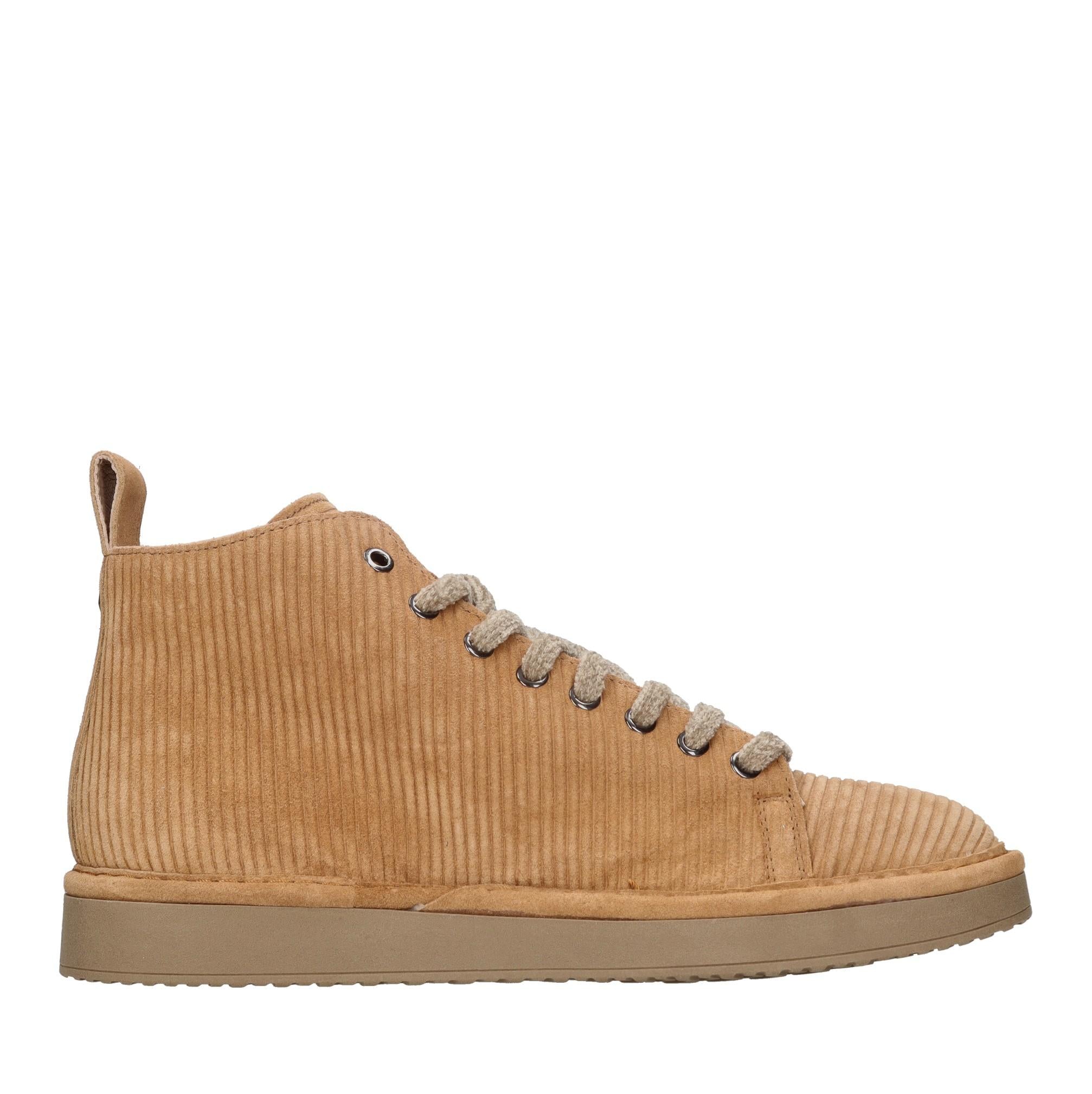 Sneakers alta modello P01 ANKLE BOOT in camoscio 