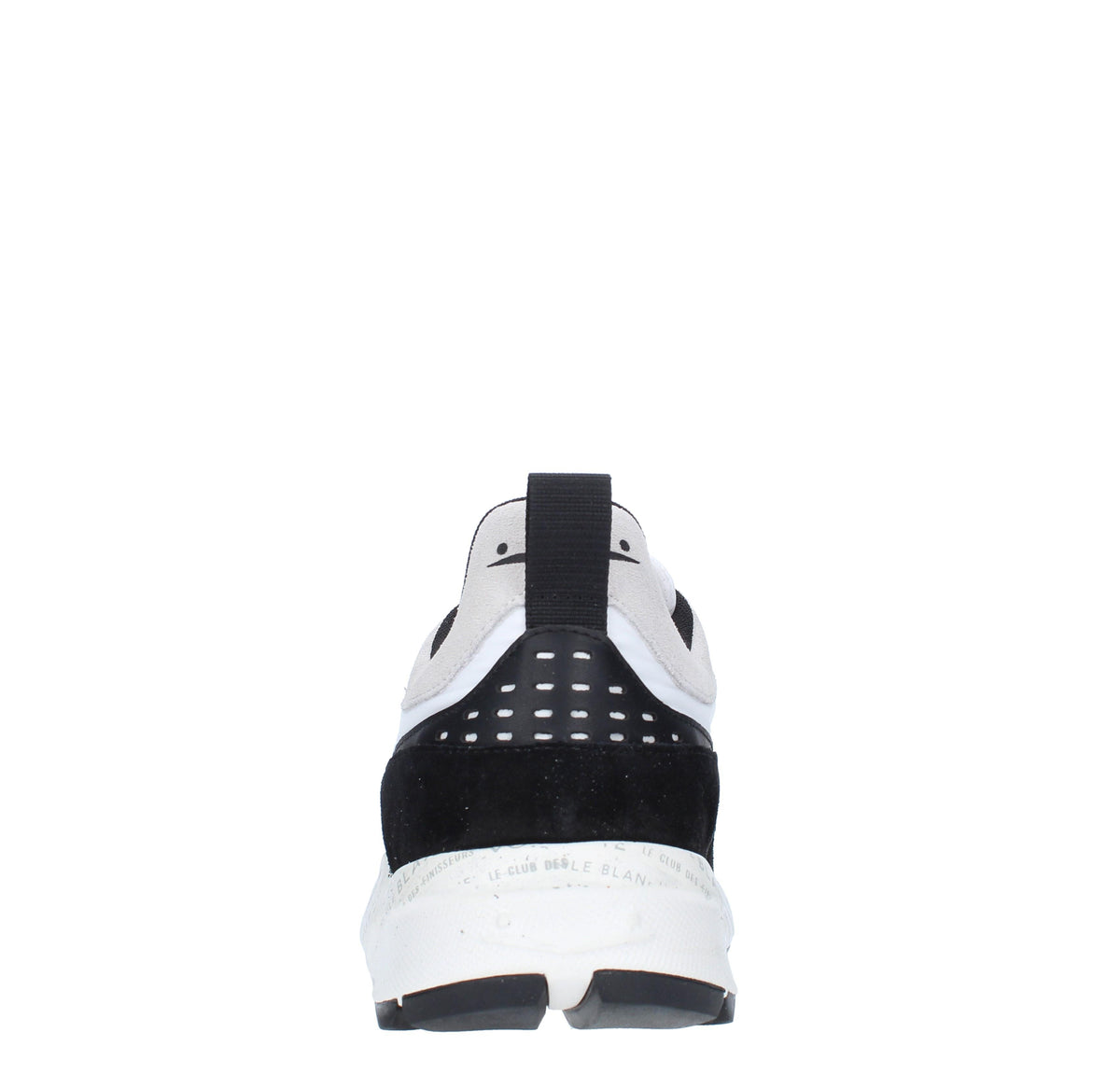 Sneakers in camoscio pelle e tessuto 