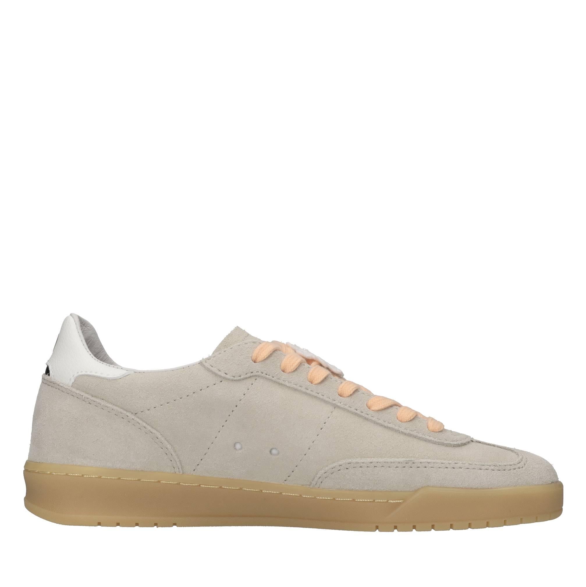 Sneakers in camoscio ed ecopelle 