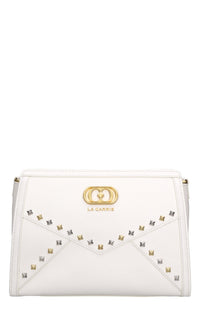 Borsa Frivolous med. in pelle e borchie 
