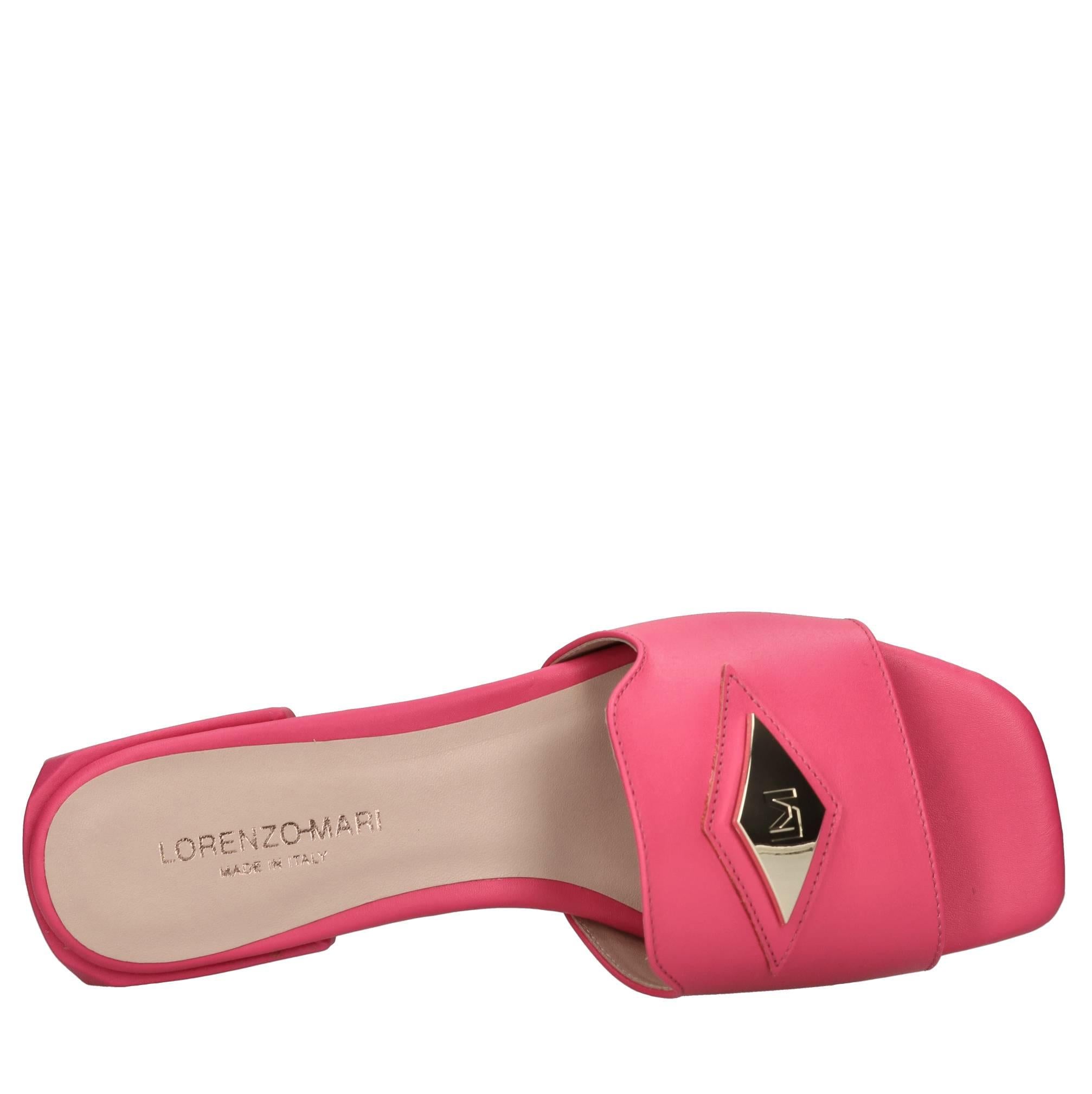 Mules in pelle 