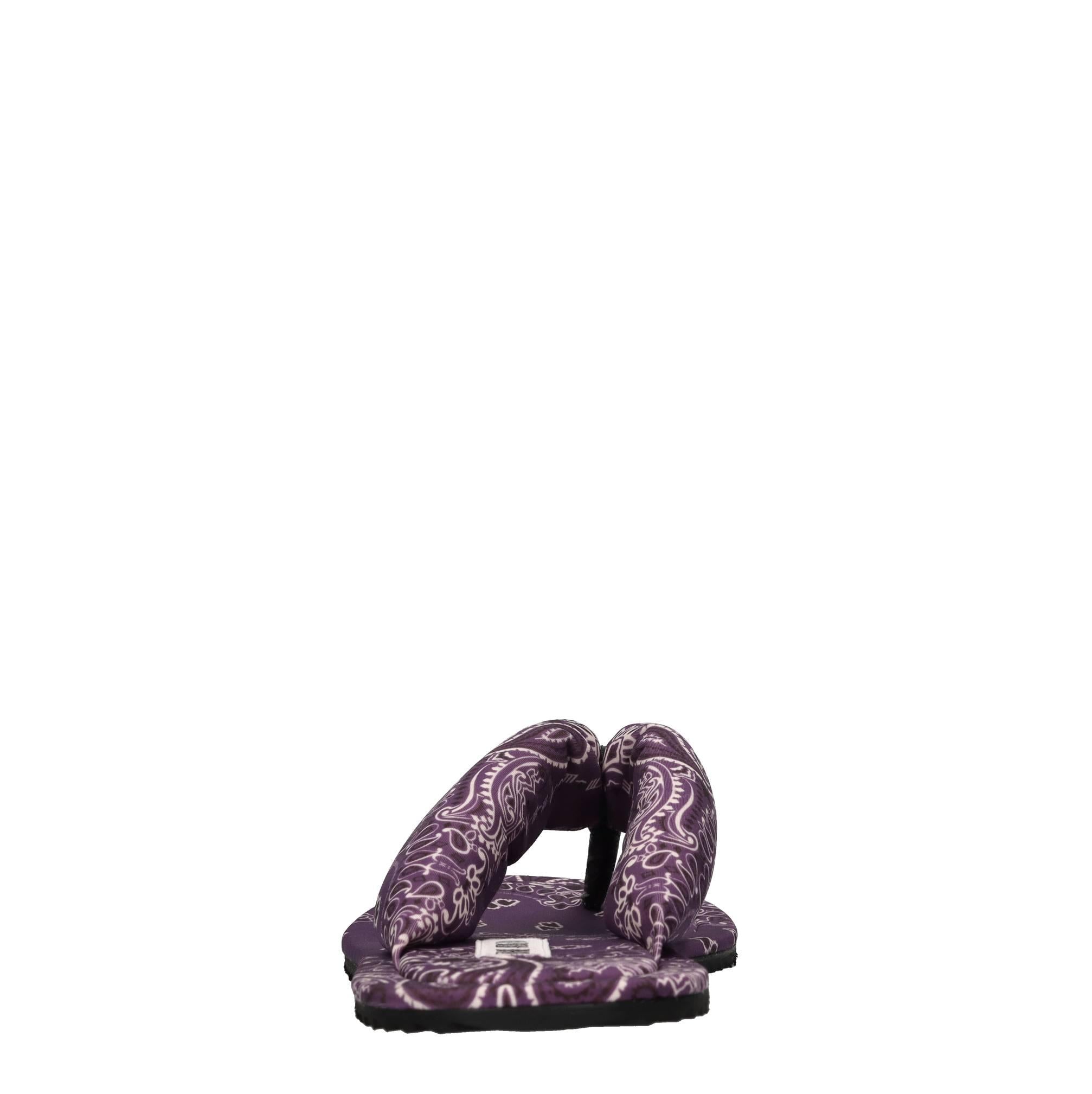 Mules in tessuto 