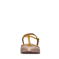 Décolleté slingback in pelle 
