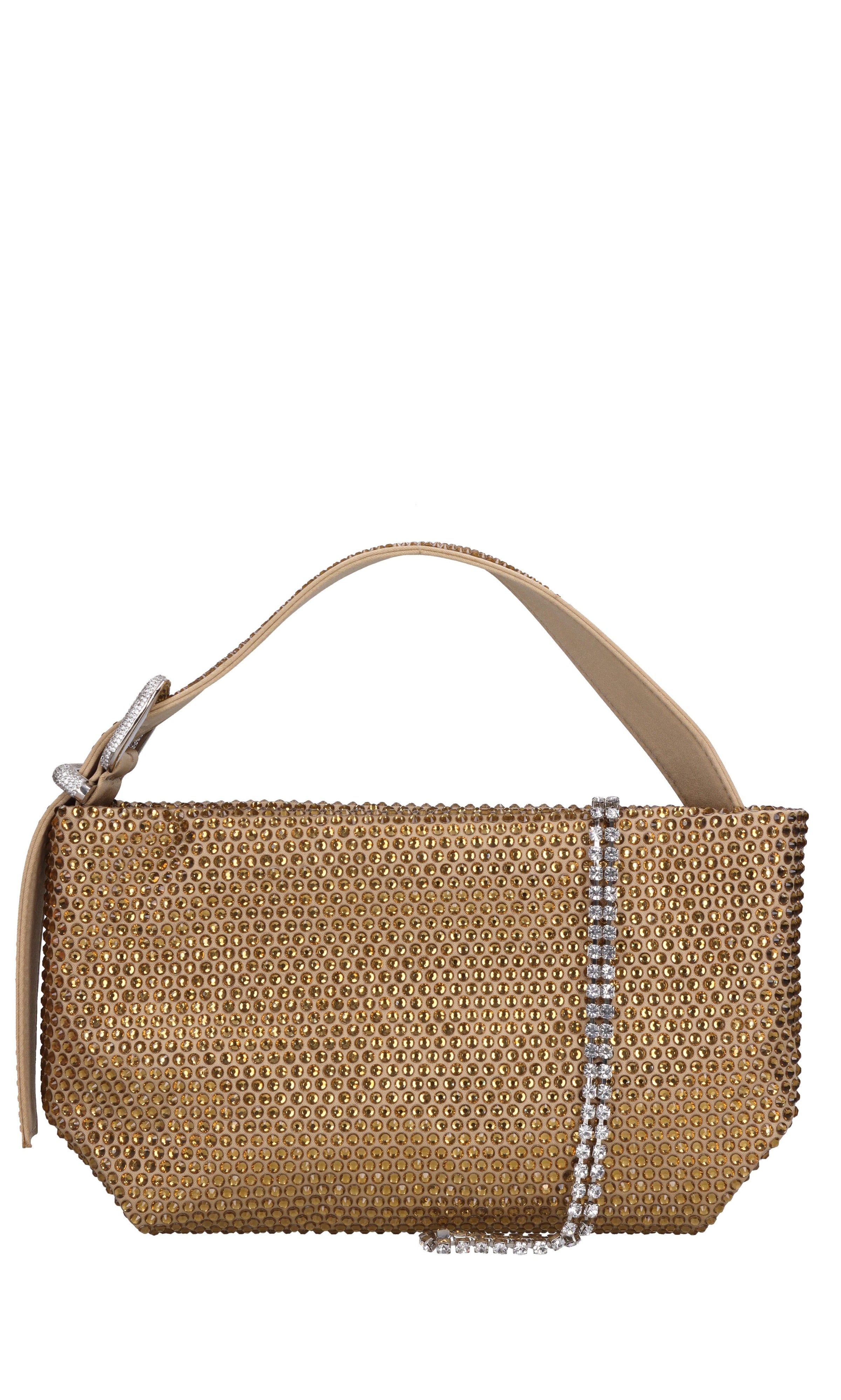 Borsa Jessye in raso e strass 