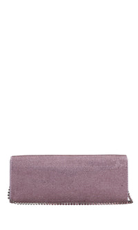 Borsa modello ENVELOPE in camoscio e strass 