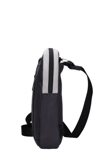 Borsa in tessuto e pelle 