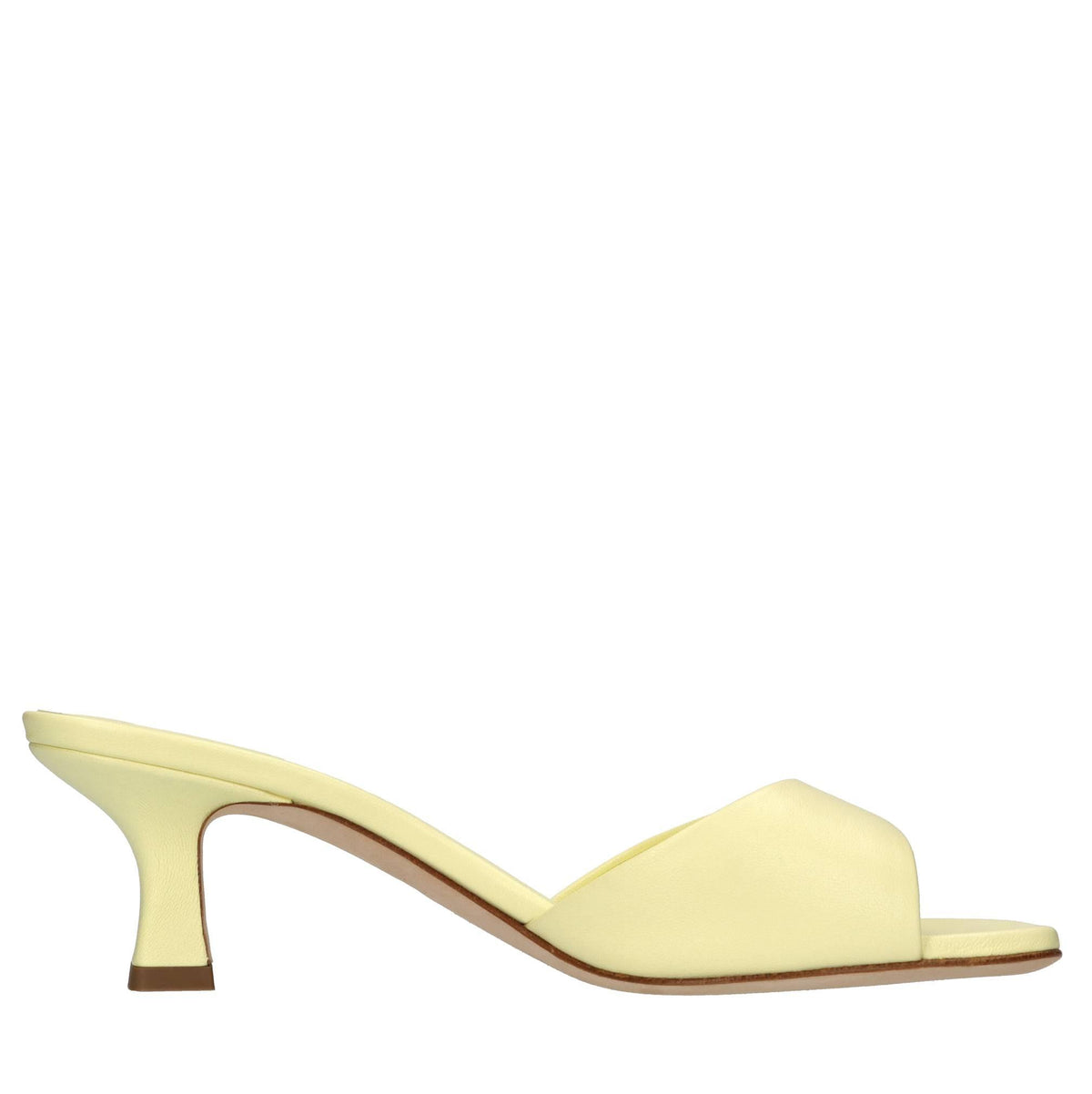 Mules in pelle 