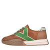 KEH NOO Sneakers in camoscio, tessuto e gomma