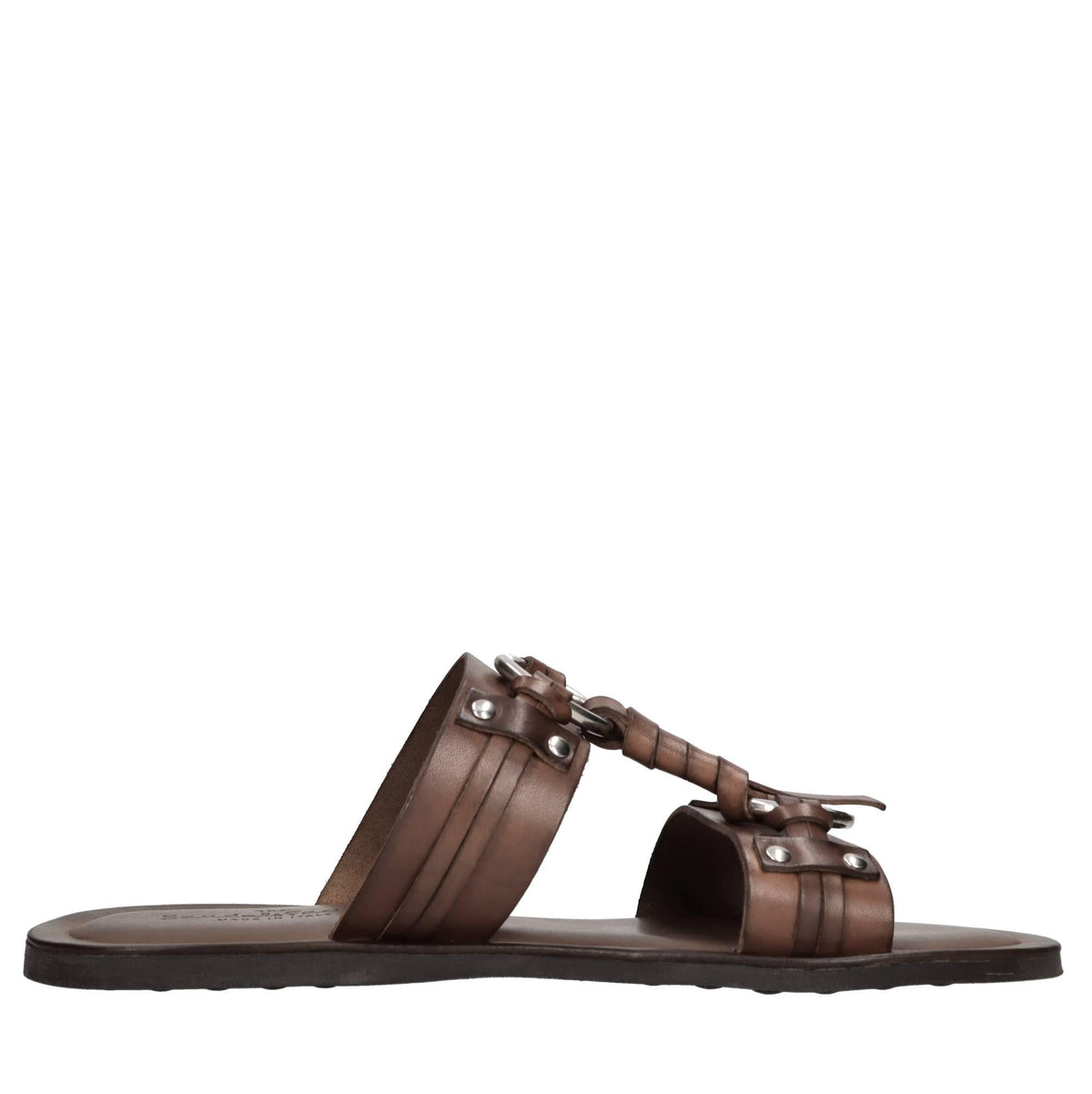 Mules in pelle 