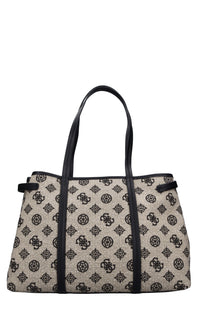 Borsa in tessuto ed ecopelle 
